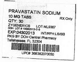 pravastatin sodium